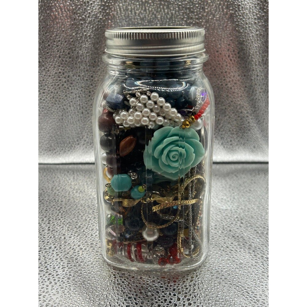 Vintage and Contemporary Wearable Mystery Jewelry Jar